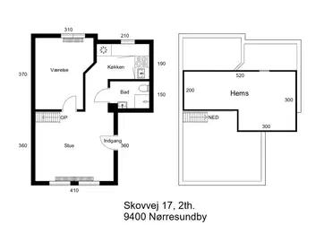 Visual presentation of the listing
