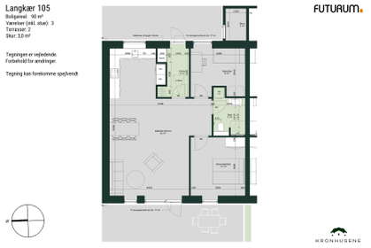 Visual presentation of the listing