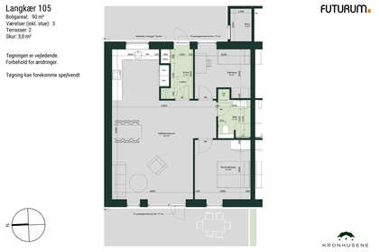 Visual presentation of the listing