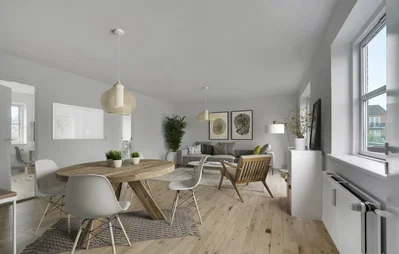 3-værelses bolig på 87 m² med egen have - Padborgvej, Silkeborg - 1