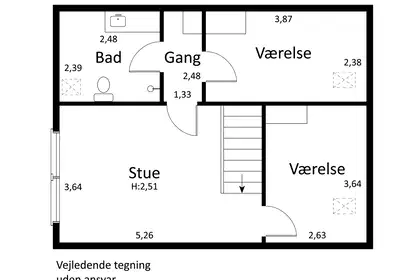 Visual presentation of the listing
