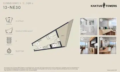 Visual presentation of the listing