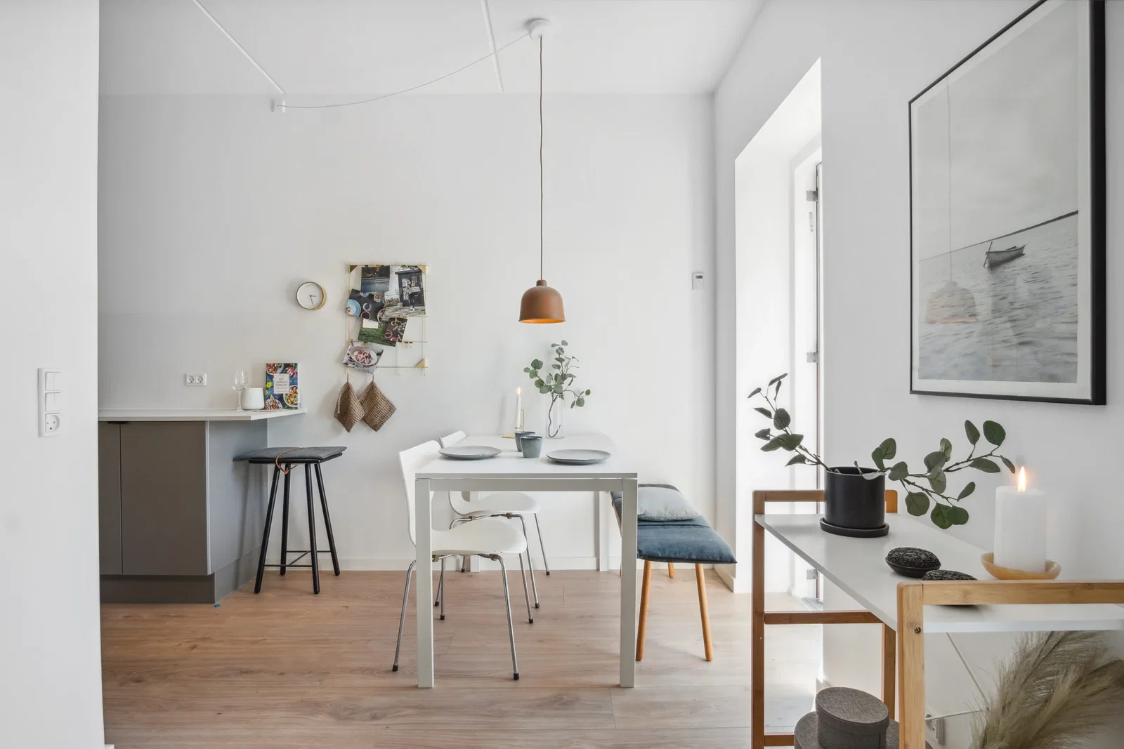 apartment Moderne 1,5-værelses bolig med sydvestvendt altan