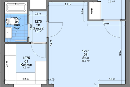 Visual presentation of the listing