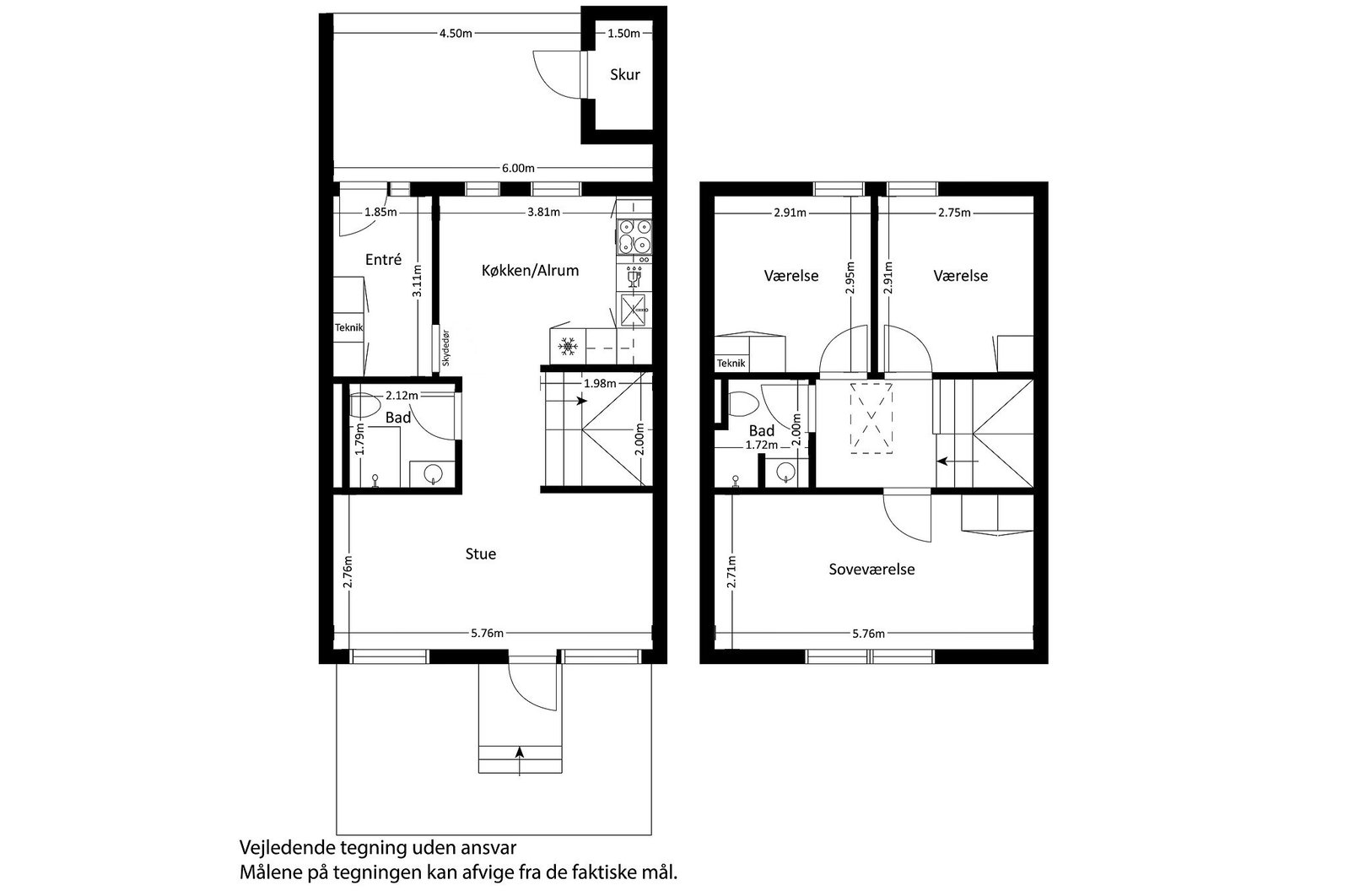 Visual presentation of the listing