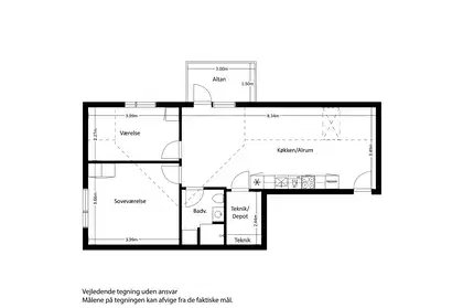 Visual presentation of the listing