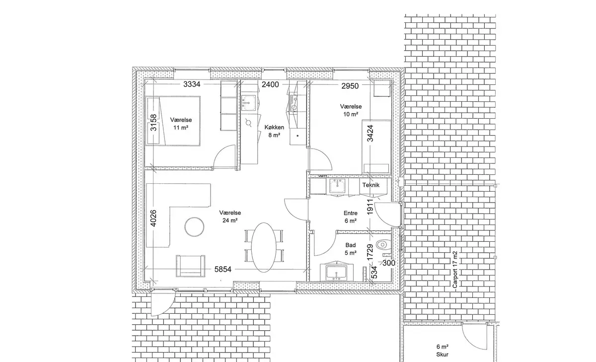 Visual presentation of the listing