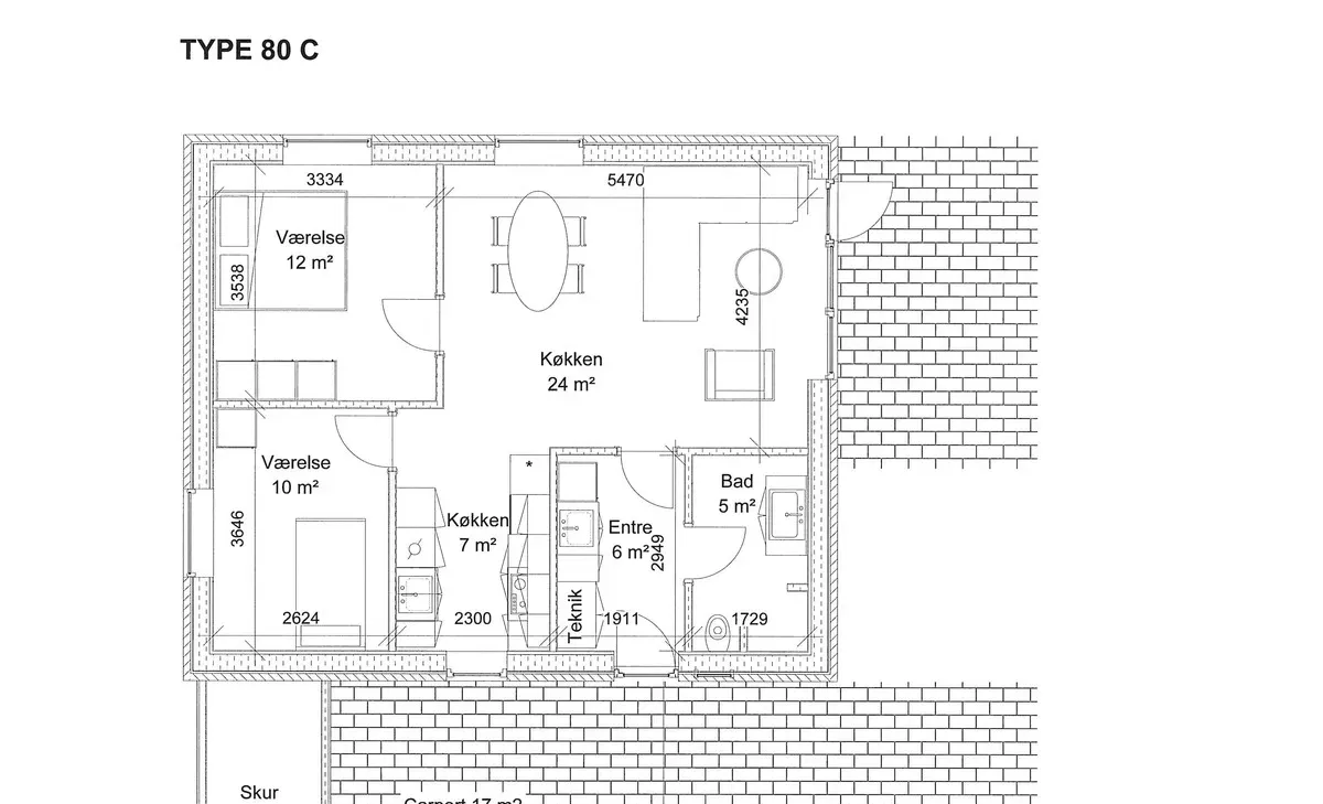 Visual presentation of the listing