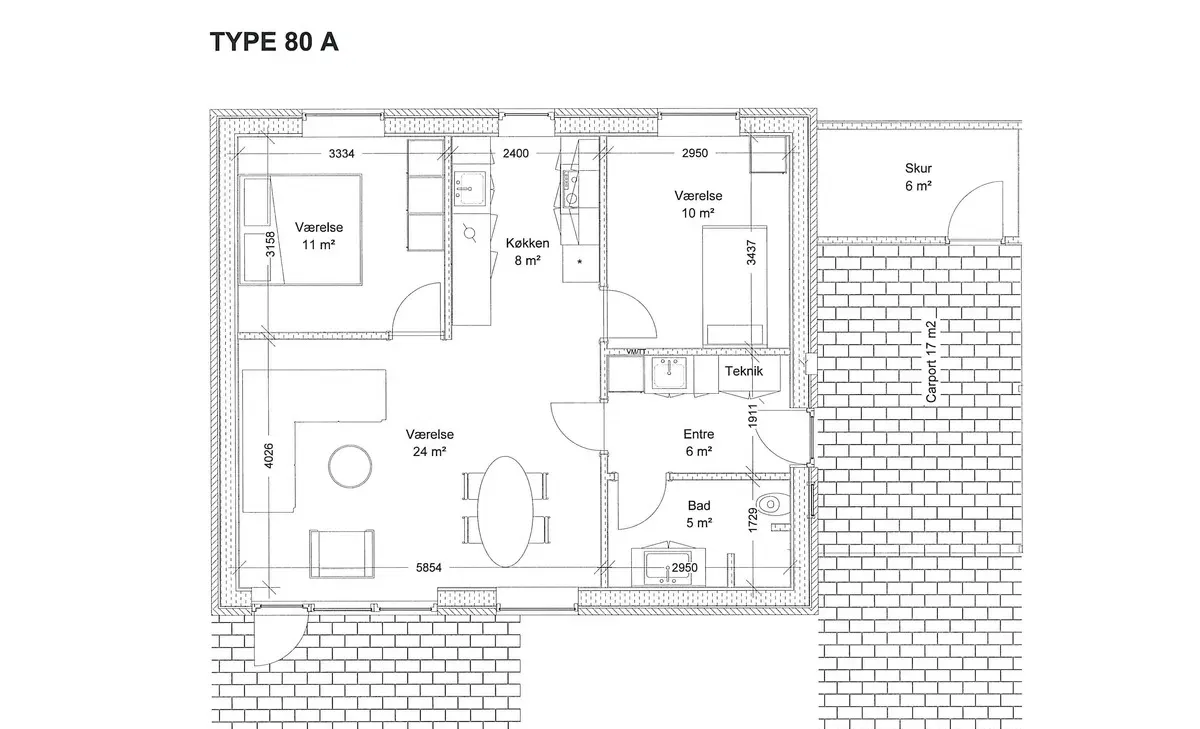 Visual presentation of the listing
