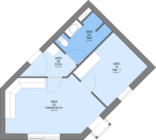 Visual presentation of the listing
