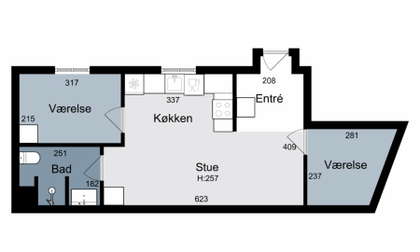 Visual presentation of the listing