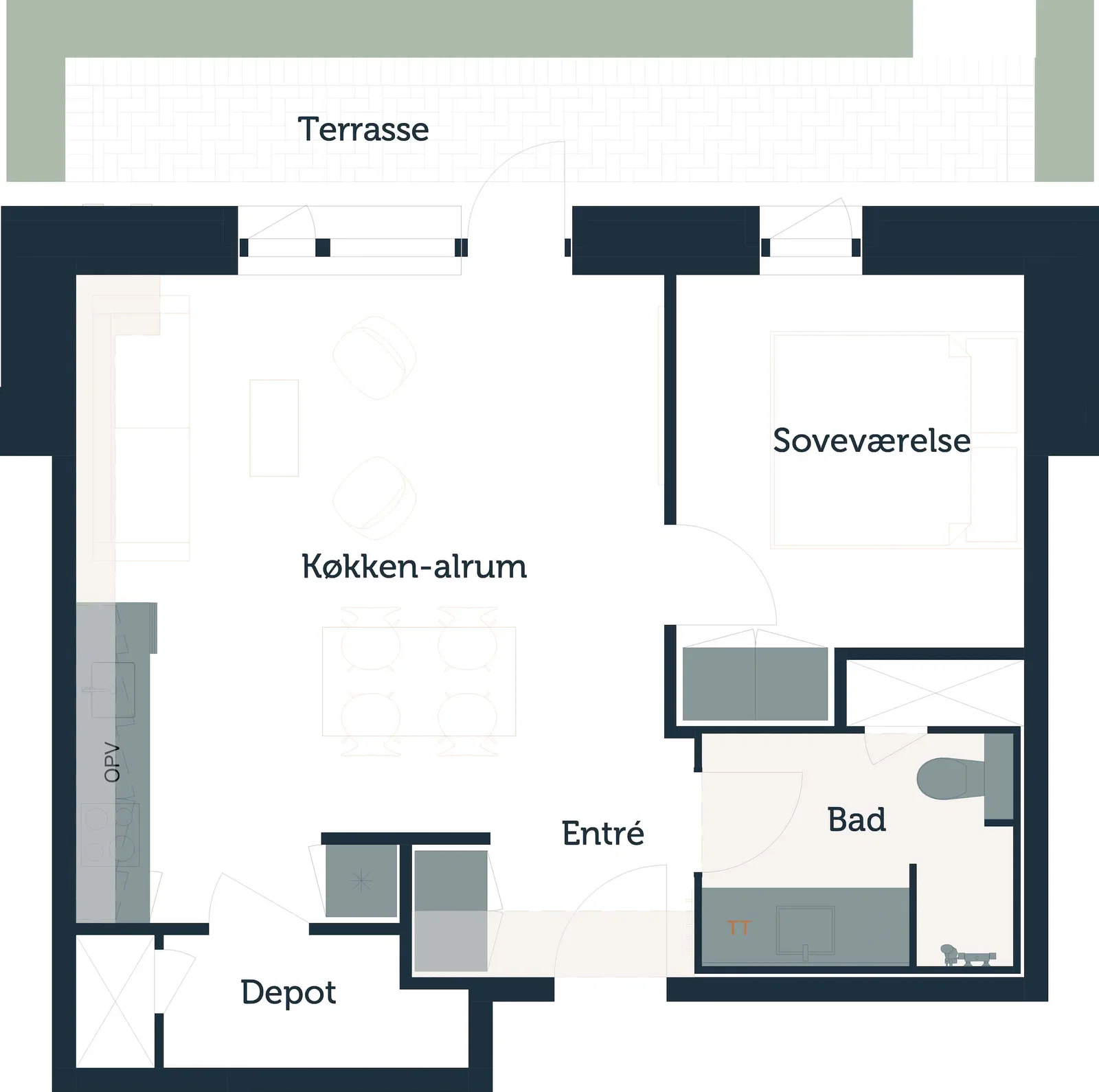Visual presentation of the listing