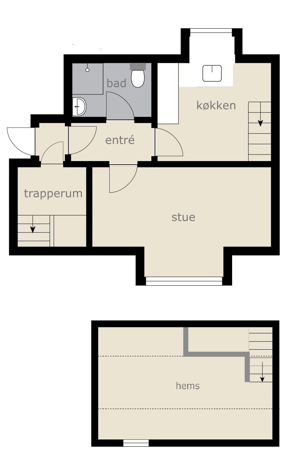 Visual presentation of the listing