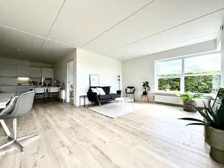 apartment Lys lejlighed med privat terrasse og gratis parkering