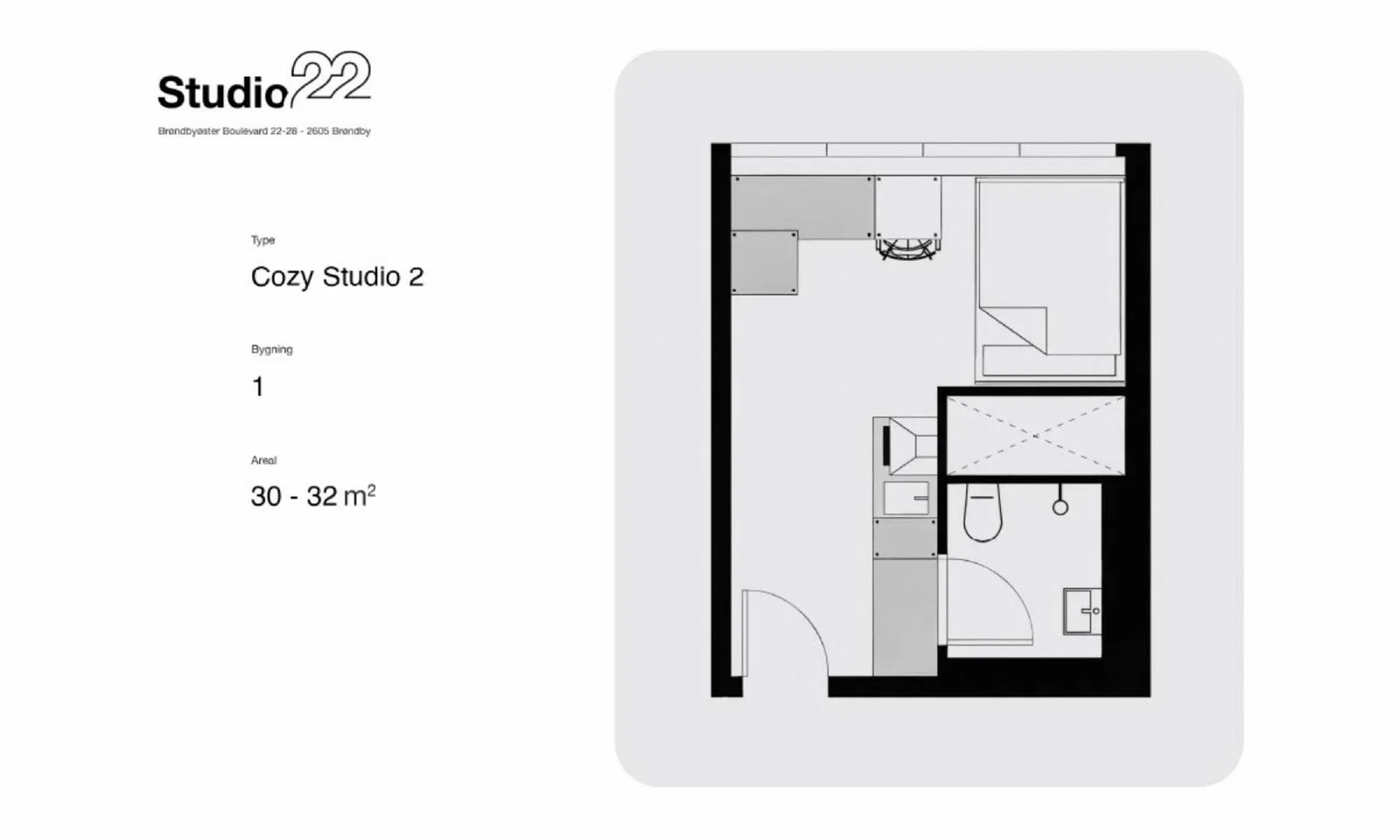 Visual presentation of the listing