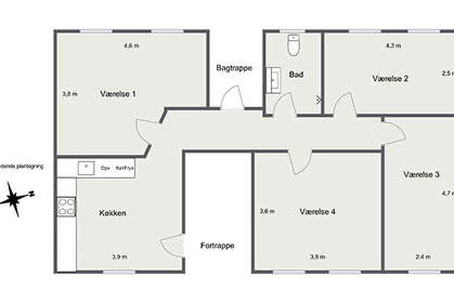Visual presentation of the listing