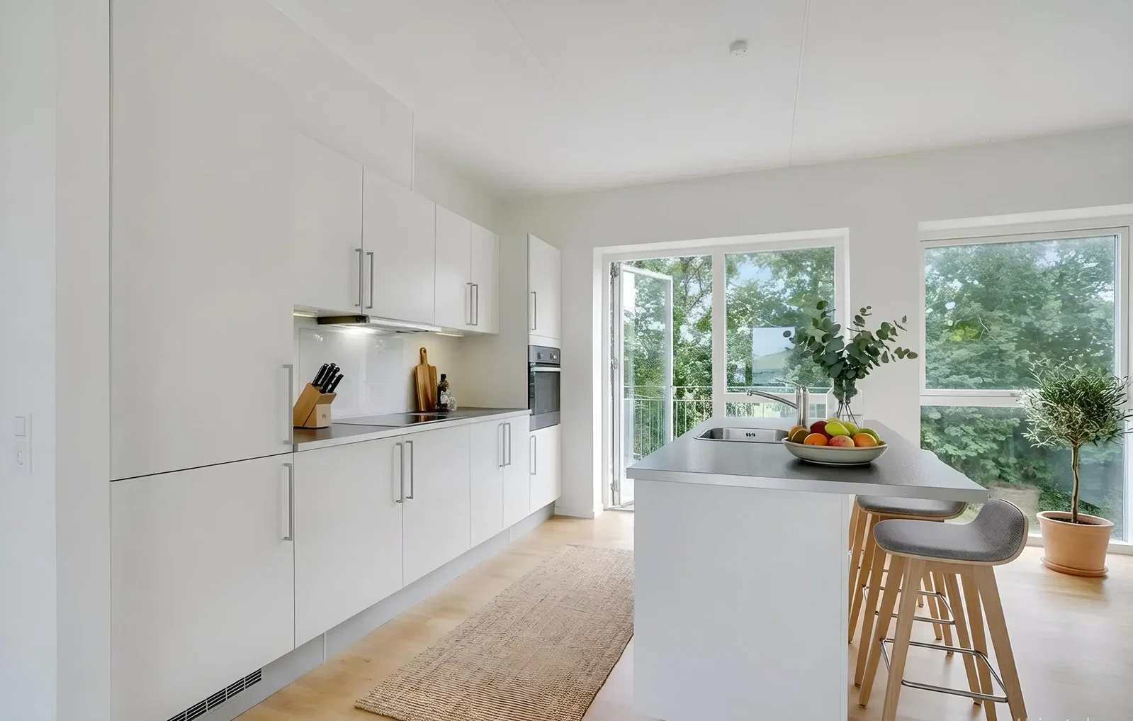 apartment 3-room Apartment in Silkeborg with Balcony and Floor Heating