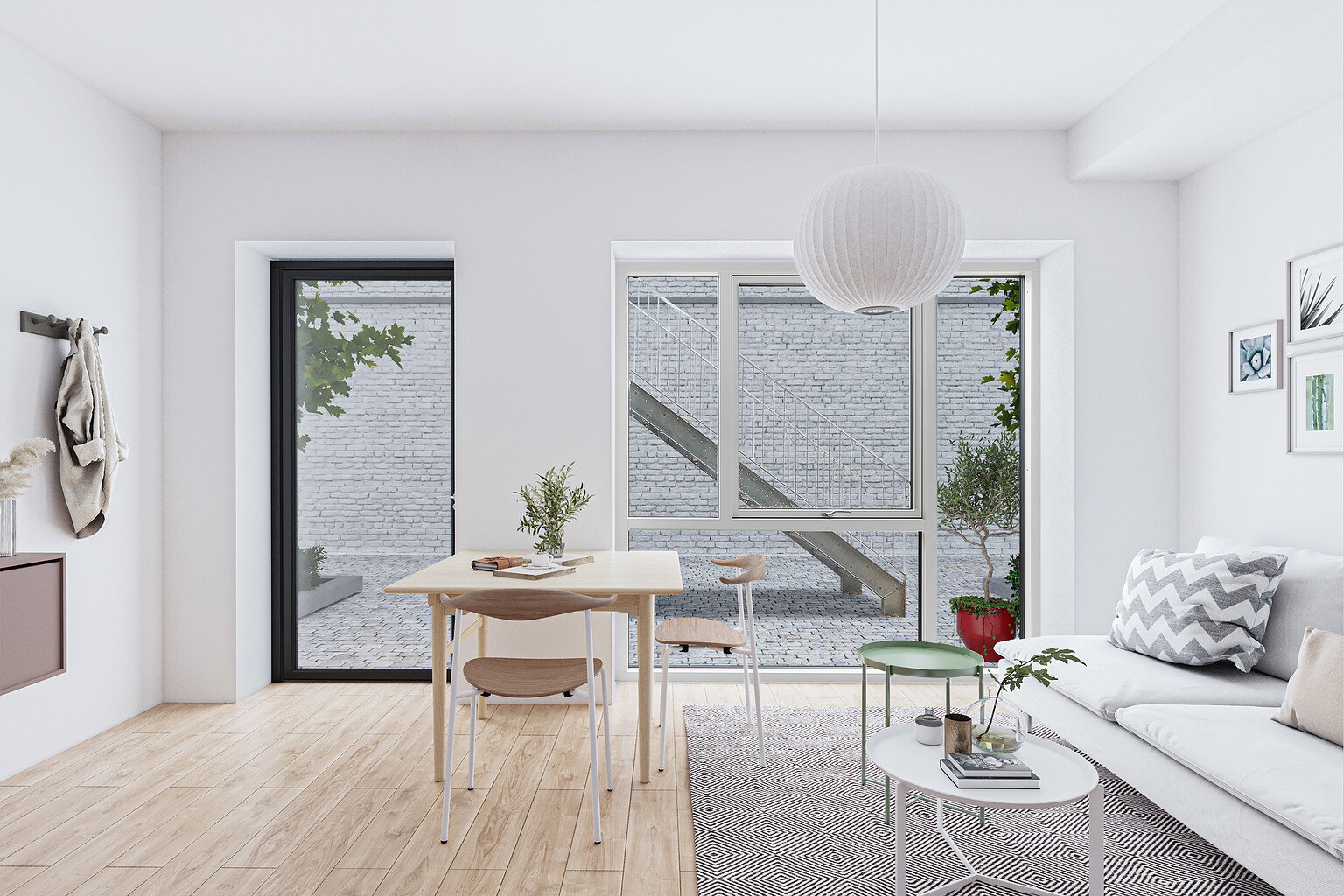 Visual presentation of the listing