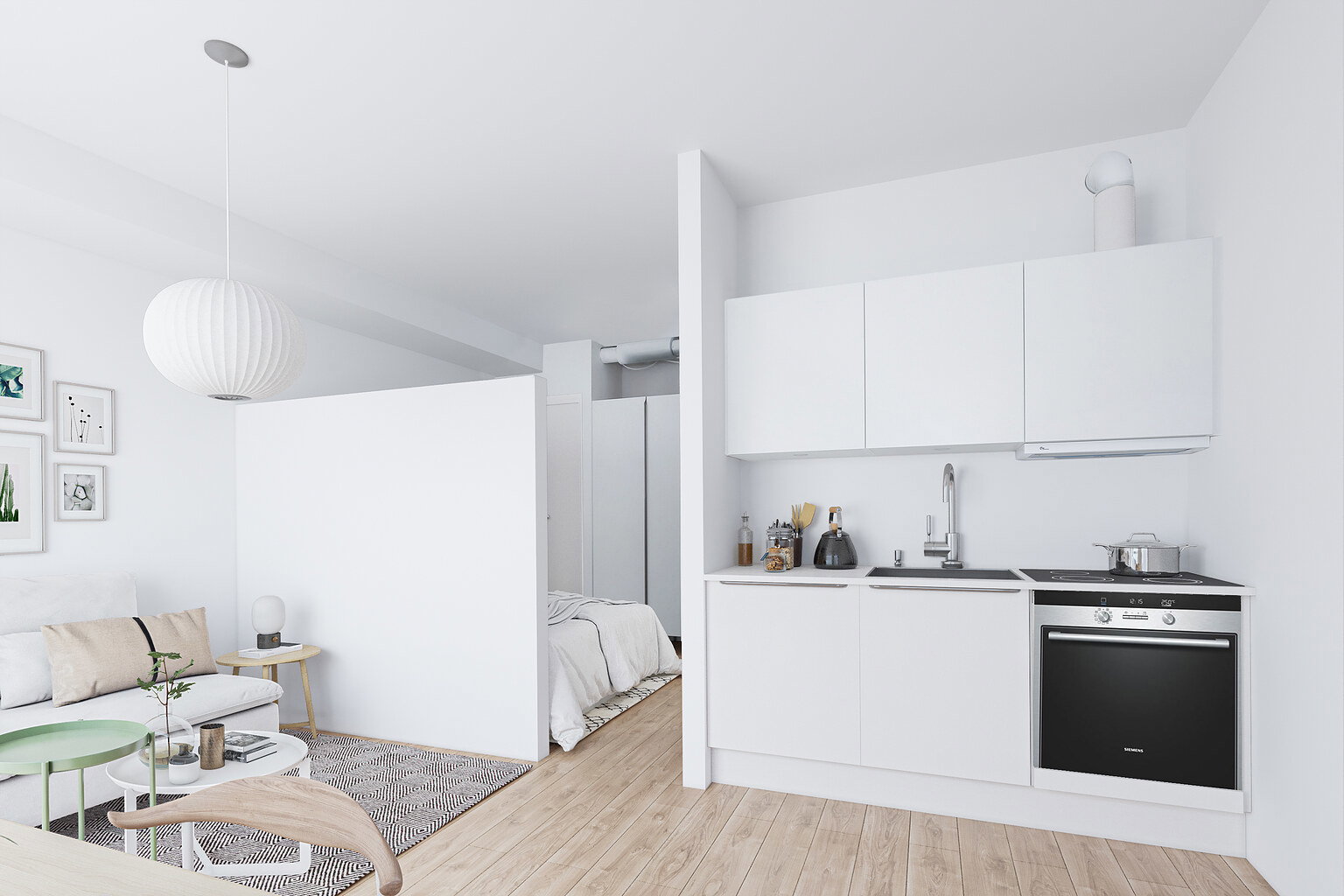 Visual presentation of the listing