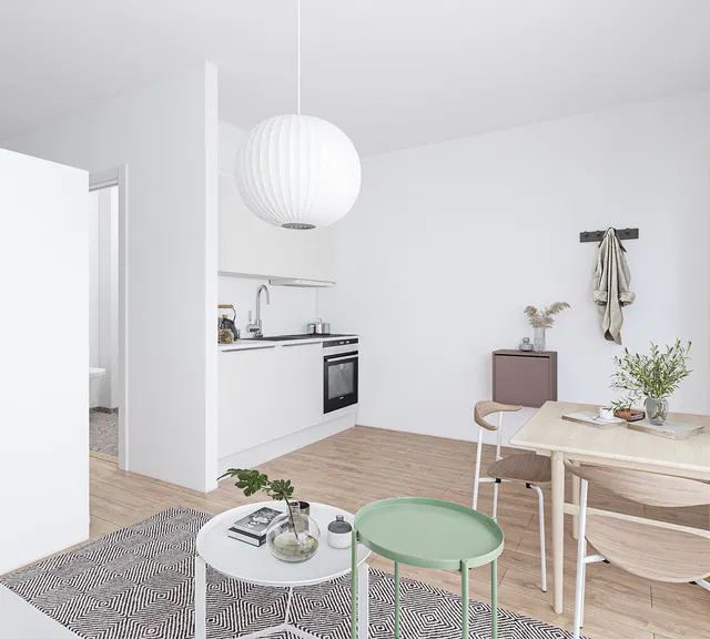 apartment Skøn placering med privat terrasse