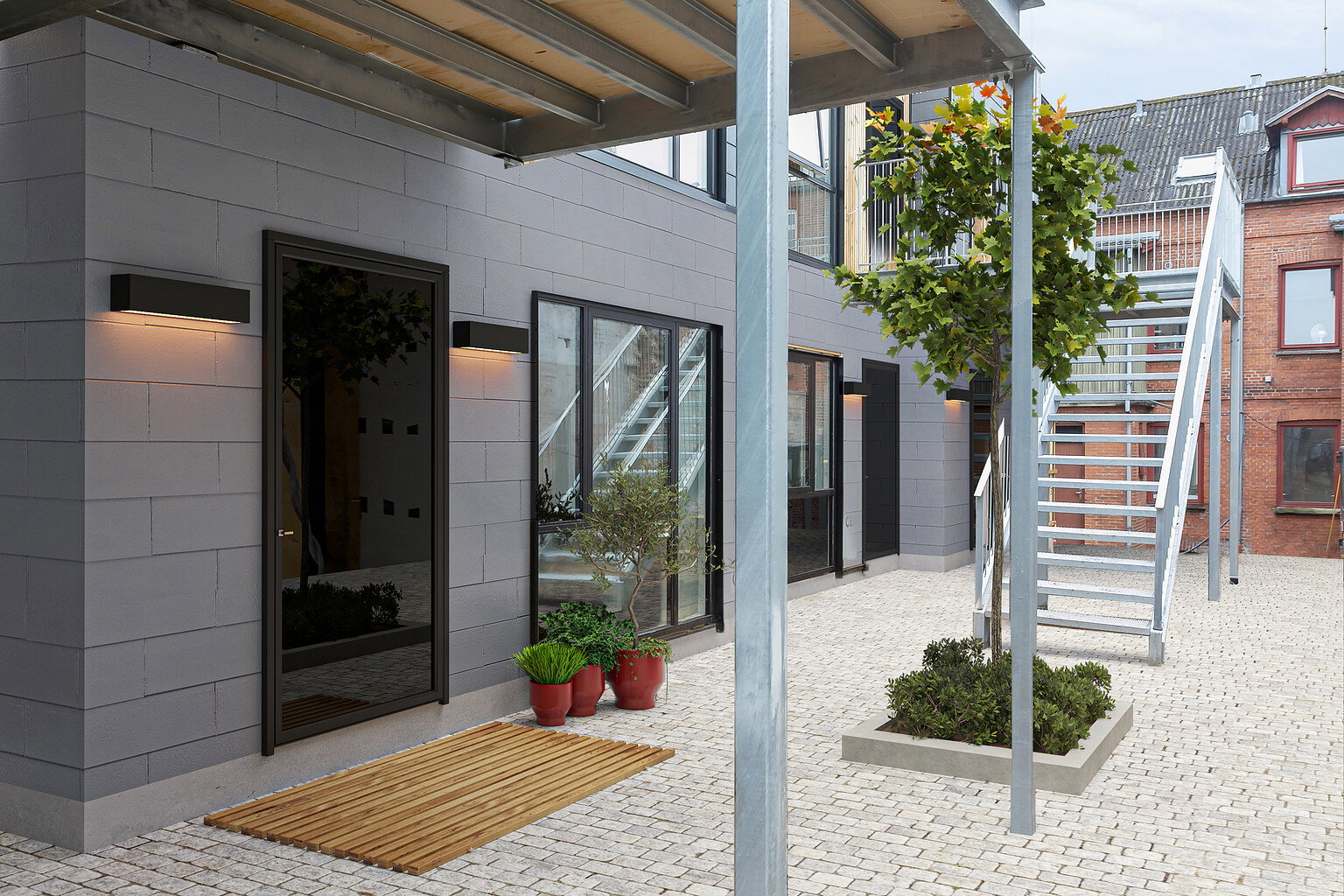 Visual presentation of the listing