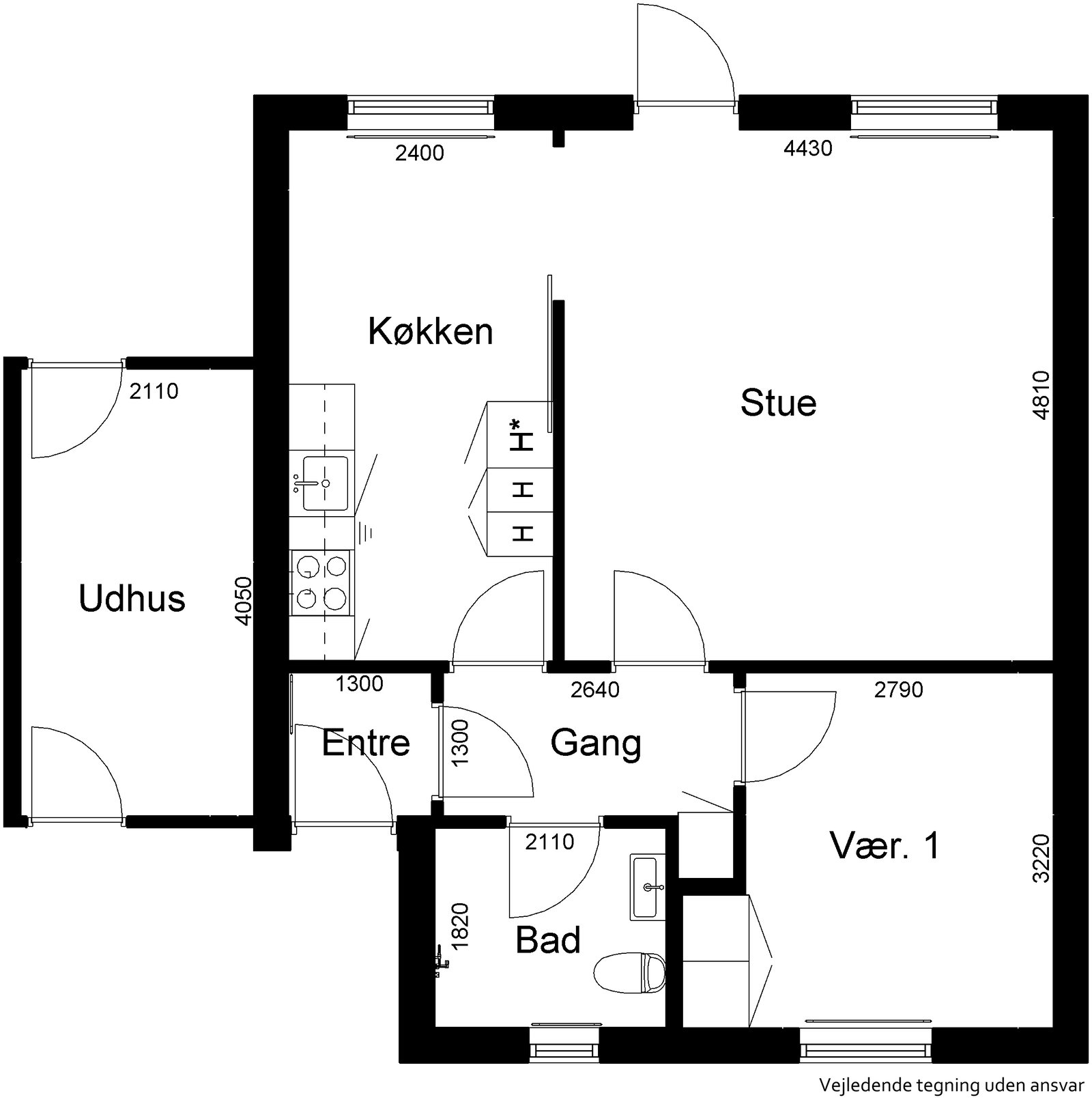 Visual presentation of the listing