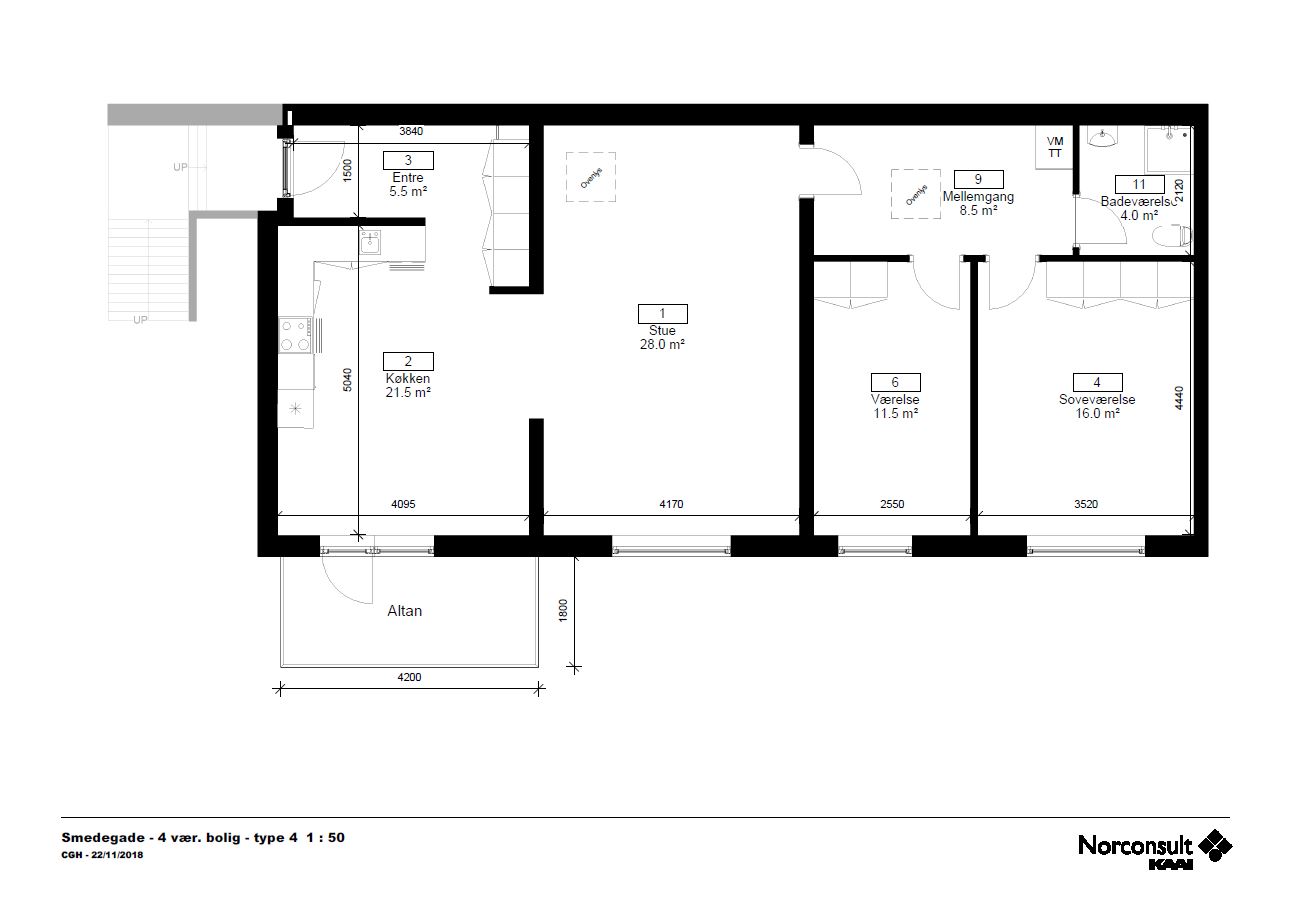 Visual presentation of the listing