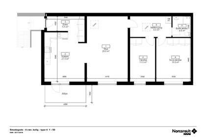 Visual presentation of the listing