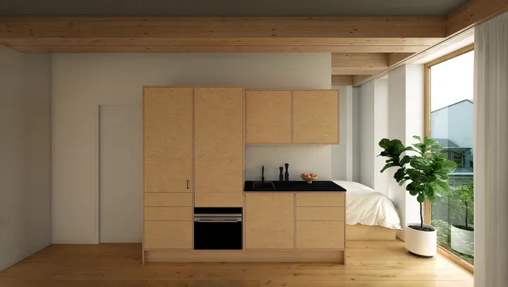 1-værelses lejlighed på 30 m² til leje i Østerbro – Sionsgade, 1. sal – billede 1