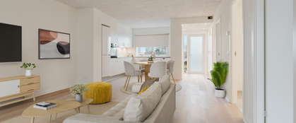Visual presentation of the listing