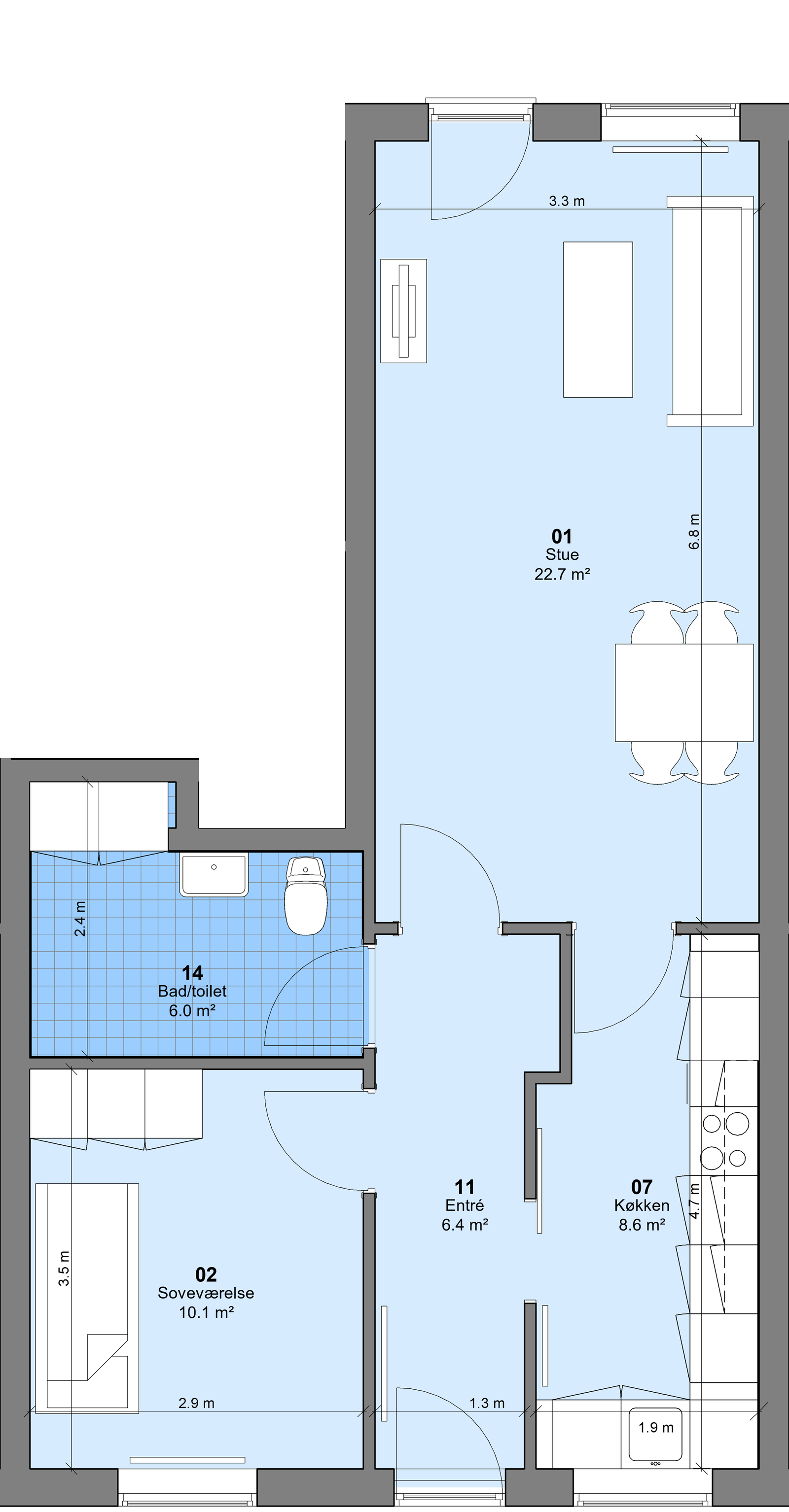 Visual presentation of the listing