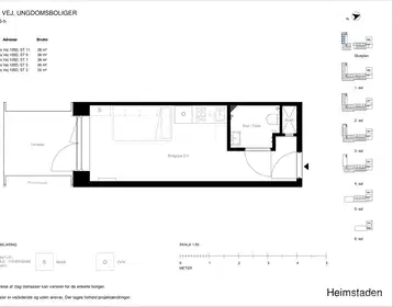 Visual presentation of the listing
