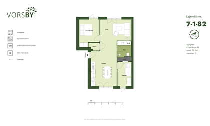 Visual presentation of the listing