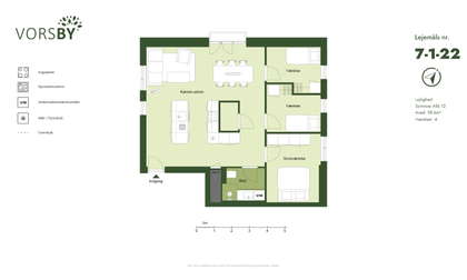 Visual presentation of the listing