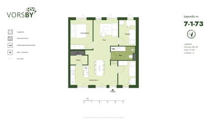 Visual presentation of the listing