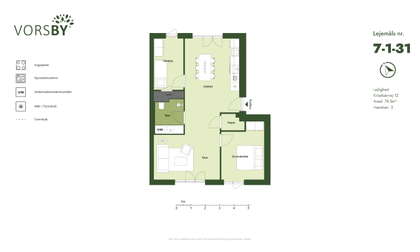 Visual presentation of the listing
