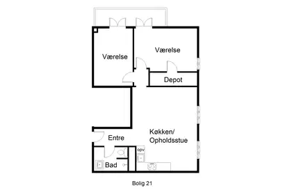 Visual presentation of the listing