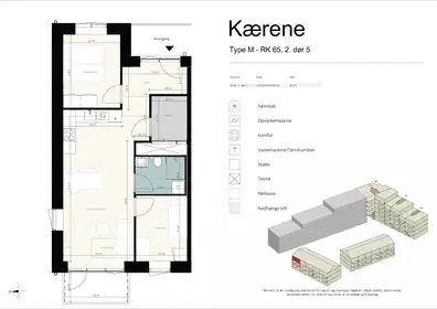 Visual presentation of the listing