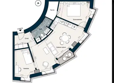 Visual presentation of the listing