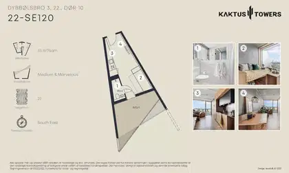 Visual presentation of the listing