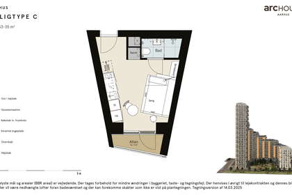 Visual presentation of the listing
