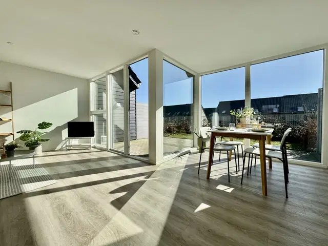 townhouse Rummeligt rækkehus i naturskønne Bølling Bakker