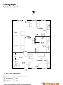 Visual presentation of the listing