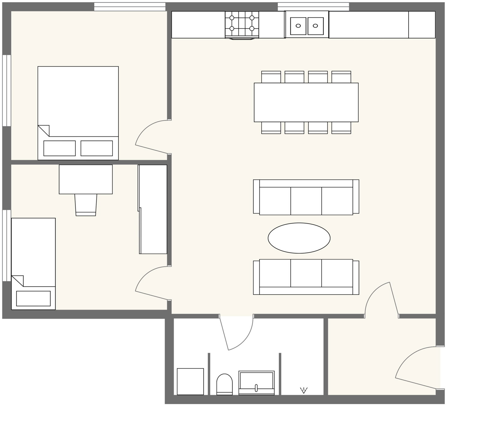 Visual presentation of the listing