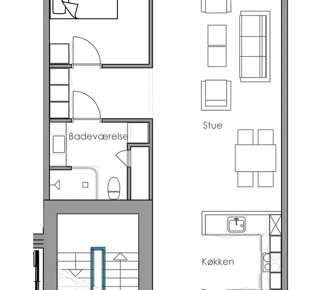 apartment Moderne 2- og 3-rumsboliger i Aabybro