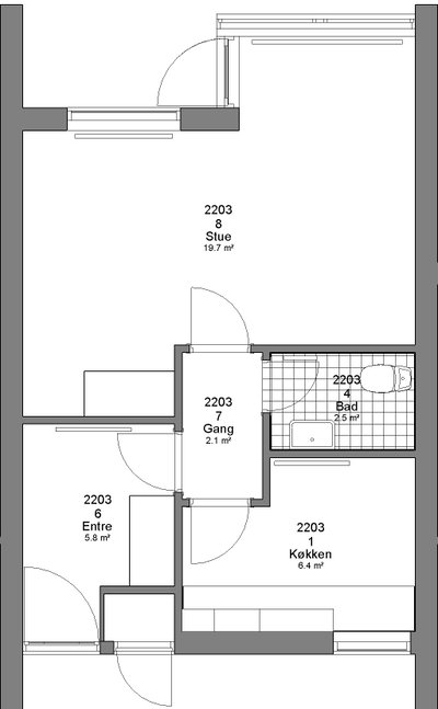 Rækkehus 45 m² i naturskønne Smidstrup - Soltoften, Fredericia - 1