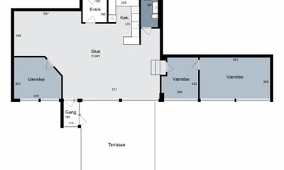 4-værelses med terrasse - Vinhusgade, Næstved - 1