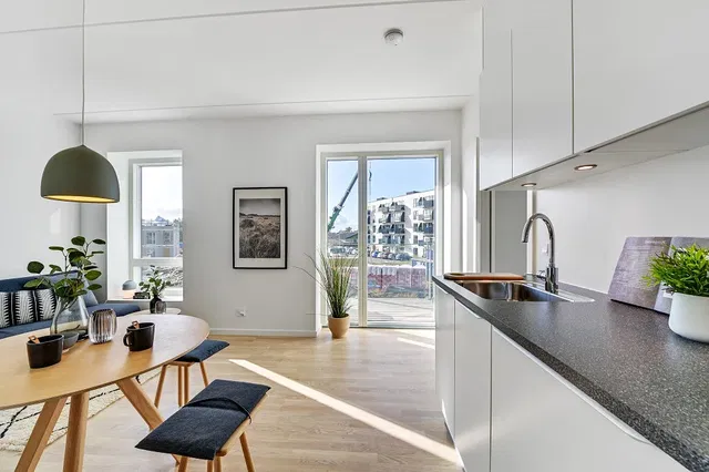 apartment 1-room apartment with modern amenities and green surroundings