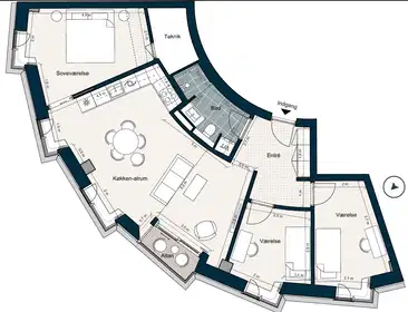 Visual presentation of the listing