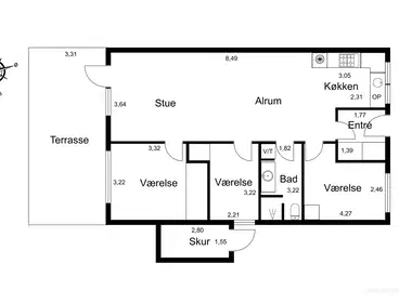 Visual presentation of the listing